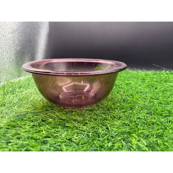 Vintage Pyrex Cranberry 1 Qt Mixing Bowl – USA Made, Nesting Ovenware - Picture 4 of 8